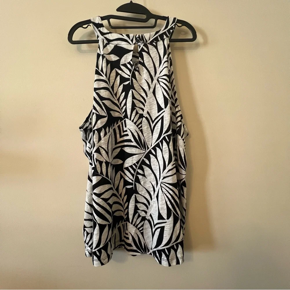 Nicole Miller 3X Linen Blend Tank Top - Picture 4 of 7